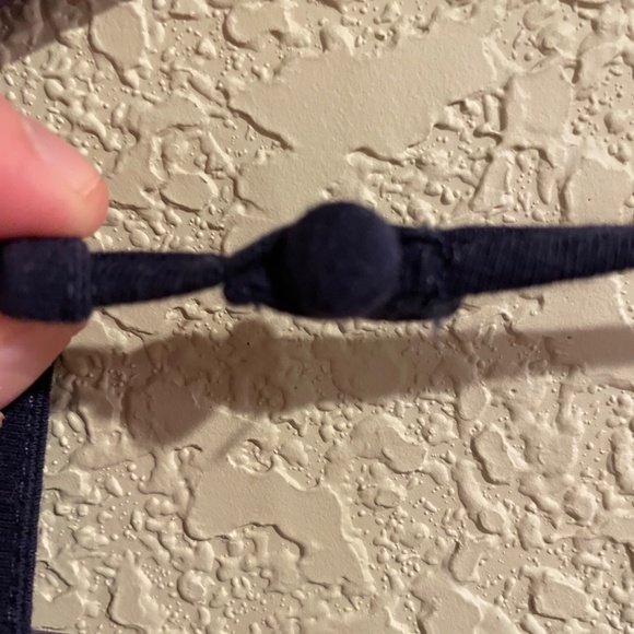 Blue and white stripes woven tank - Picture 3 of 5